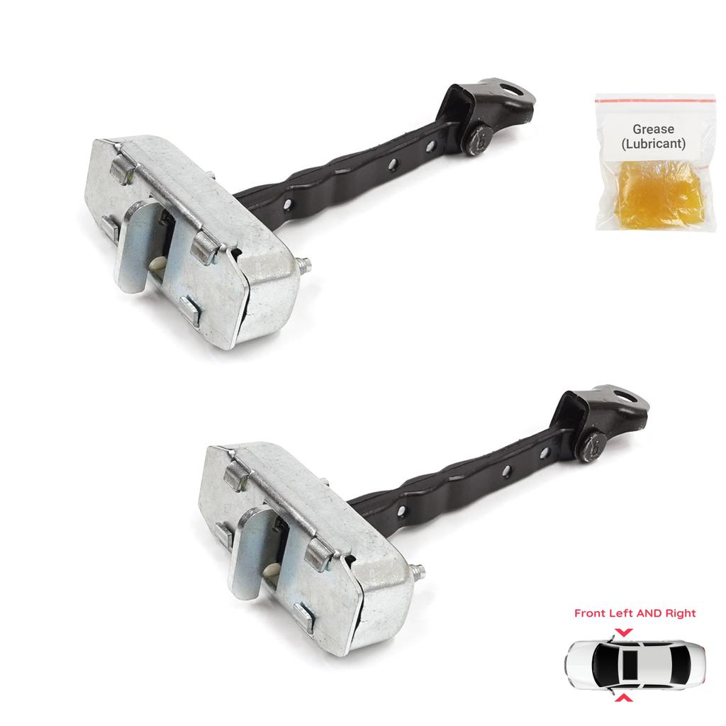 EDP1533-1 2 Pieces Front Door Stop Check Assy Limiter Strap for Toyota Corolla MK10 E15 2006-2013 6861002130