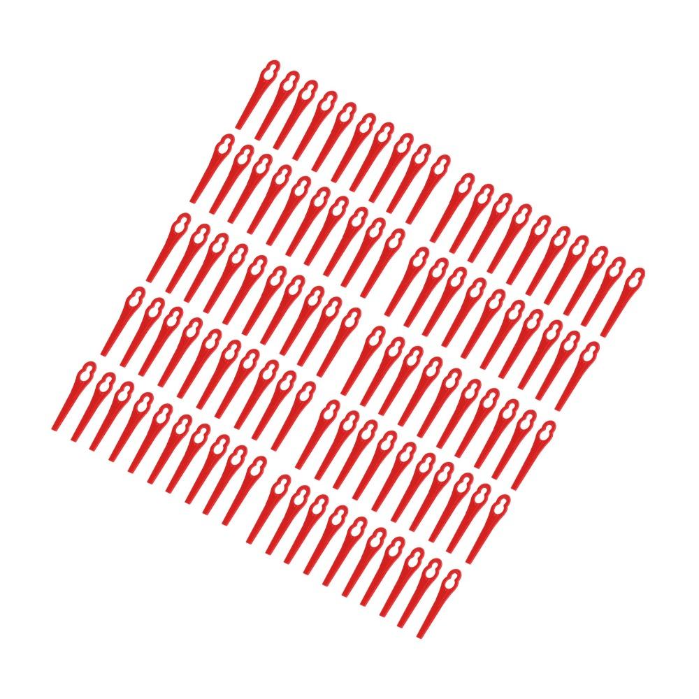 100pcs Plastic Plastic Cutter Blades Nylon Plastic Trimmer Blades Garden Pruning
