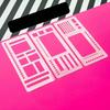 Flexible Record Templates Planner Stencil Set Compatible with Coils Discs Rings Drawing And Checklist Templates for Dot Grid Journals