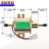 12V HEP-02A low pressure Universal diesel petrol electric fuel pump for Car Carburetor Motorcycle ATV HEP02 DW588