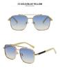 New Men's Fashion Square Frame Driving Sunglasses