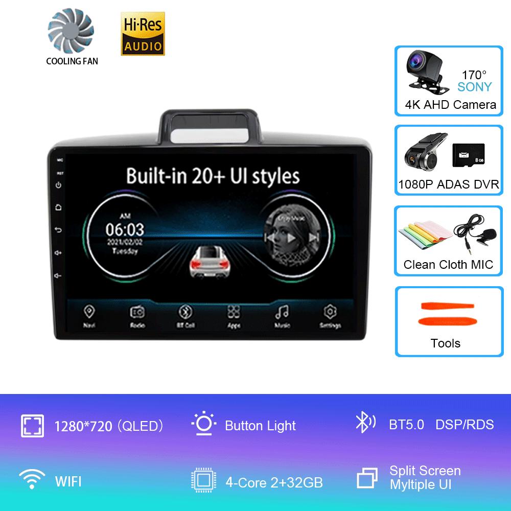 Android 14 For Toyota Corolla Axio 2 Fielder 3 E160 2012-2021 Car Radio Navigation GPS Multimedia Player DVD BT RDS Carplay AUTO