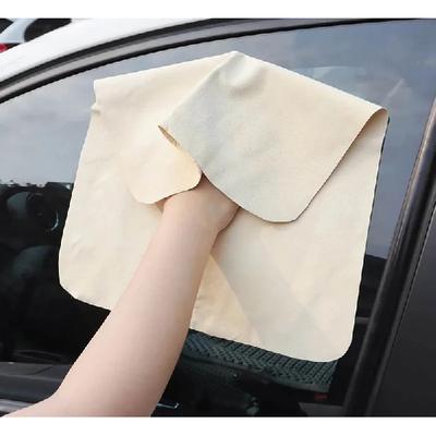 Chamois Leather Car Cleaning Cloth  Leather Wash Suede Absorbent Quick Dry Towel Streak Free Lint Free
