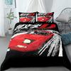 Initial D Comics Duvet Cover Set Eu Single Double King Us Twin Full Queen Size Bedclothes