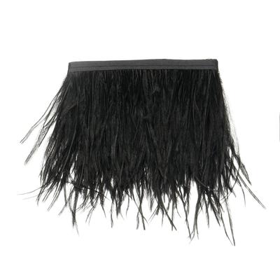 1meter 32 Colors Natural Ostrich Feather Trimming Height 8-10cm Feathers Ribbon for DIY Wedding Party Dress Decoration Craft