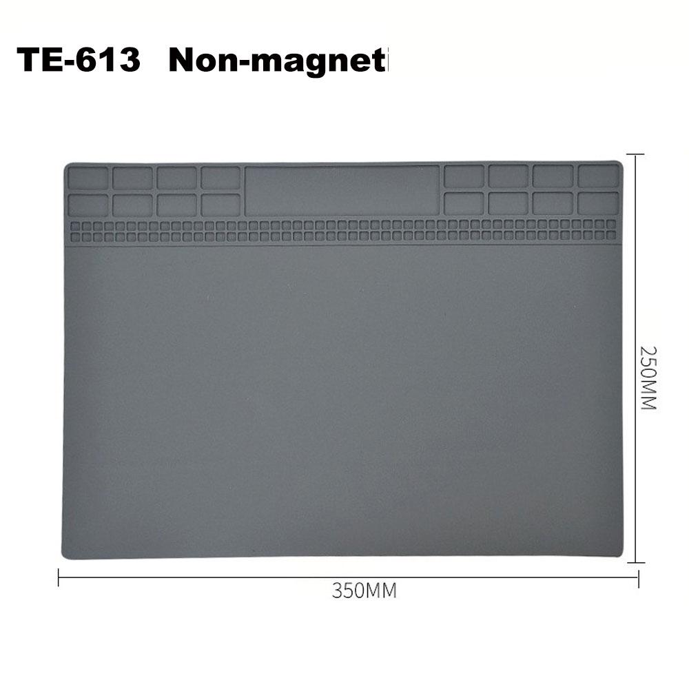 Magnetic Silicone Repair Pad with Screw Position Insulation for Phone Tablet Motherboard Soldering Station Work Hot Air Gun Pad