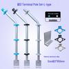 Pulse Electronic Fence Accessory Set: Aluminum Alloy Brackets & Posts (10 Sets) with Free Shipping