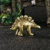Jurassic Dinosaur Ornament Cretaceous Aquascape Mini Sculpture Accessories Copper Home Desktop Decoration Crafts Collection