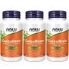 Now Foods Curcubrain 400mg Veggie Capsules 50 Tablets 3 Pcs