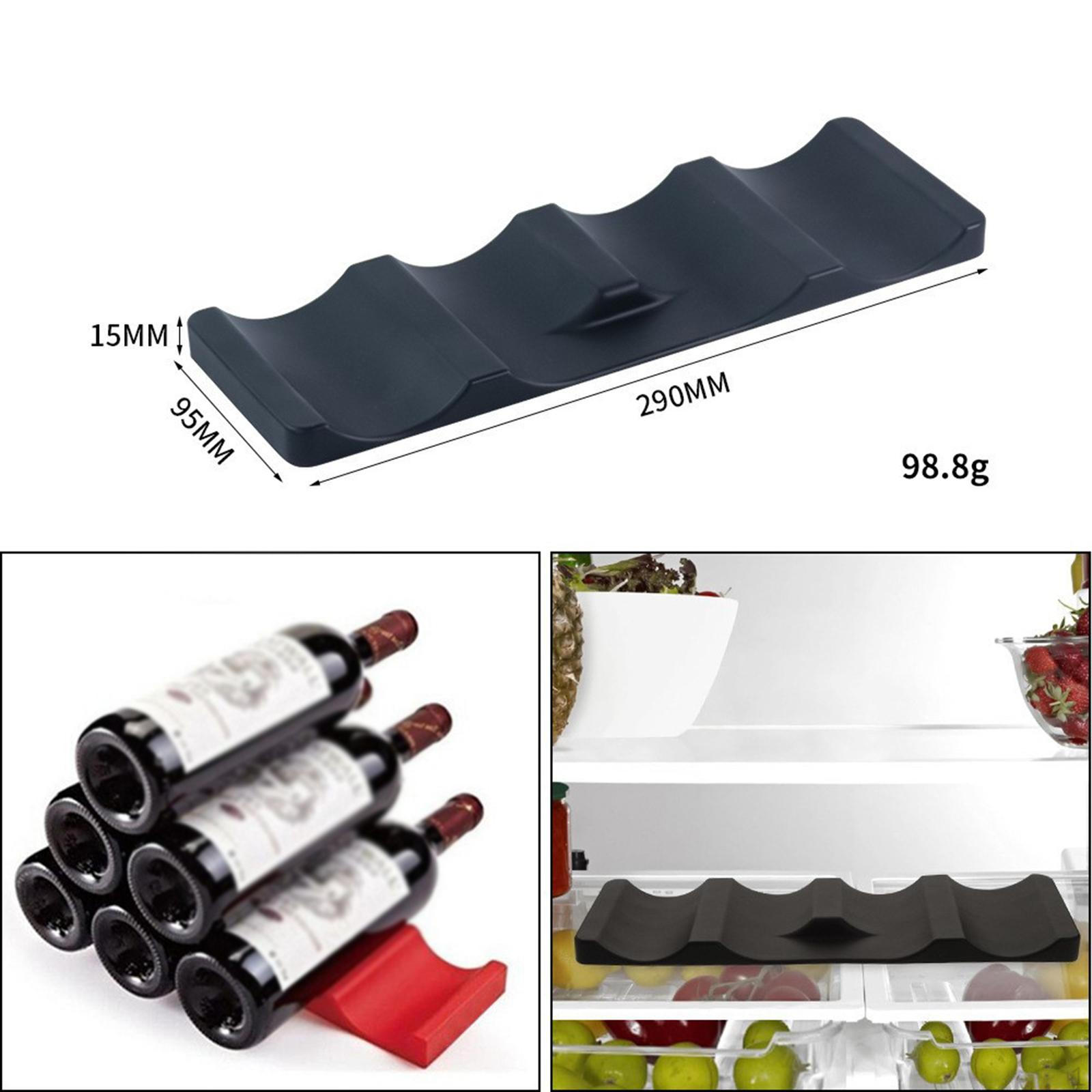 

Bottle Stacking Mat Stacker Waterproof Versatile Space Saving Silicone Drink Organizer Beer Can Rack
