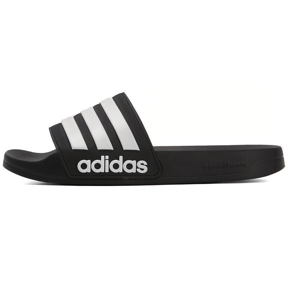 Adidas Adilette Slide Slippers Unisex Black White AQ1701