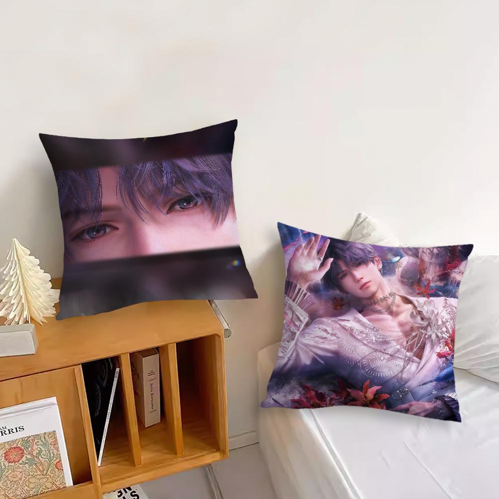 Game Love and Deepspace Rafayel cushion cover Pillow Cover Decoration Room Home Sofa living Office Car Nordic Simplicity