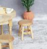 Stool Lightweight Mini DIY 1:12 Miniature Dollhouse Stool for Living Room