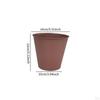 2 Stück Blumen Eimer Töpfe Stifthalter Outdoor Topf Make-up Pinsel Behälter für Zuhause Schreibtisch