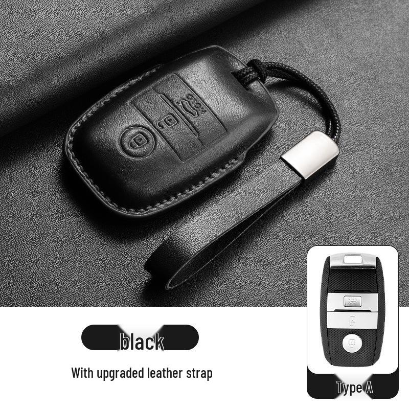 Premium Leather Key Case for Kia K3 K4 K5 KX3 KX5 Sportage Sorento