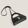 Niche High-End Handbag Black Handbag Femininity Versatile Fashion Shoulder Messenger Bag