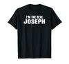 Ich bin der echte Joseph Cool Lustiges T-Shirt