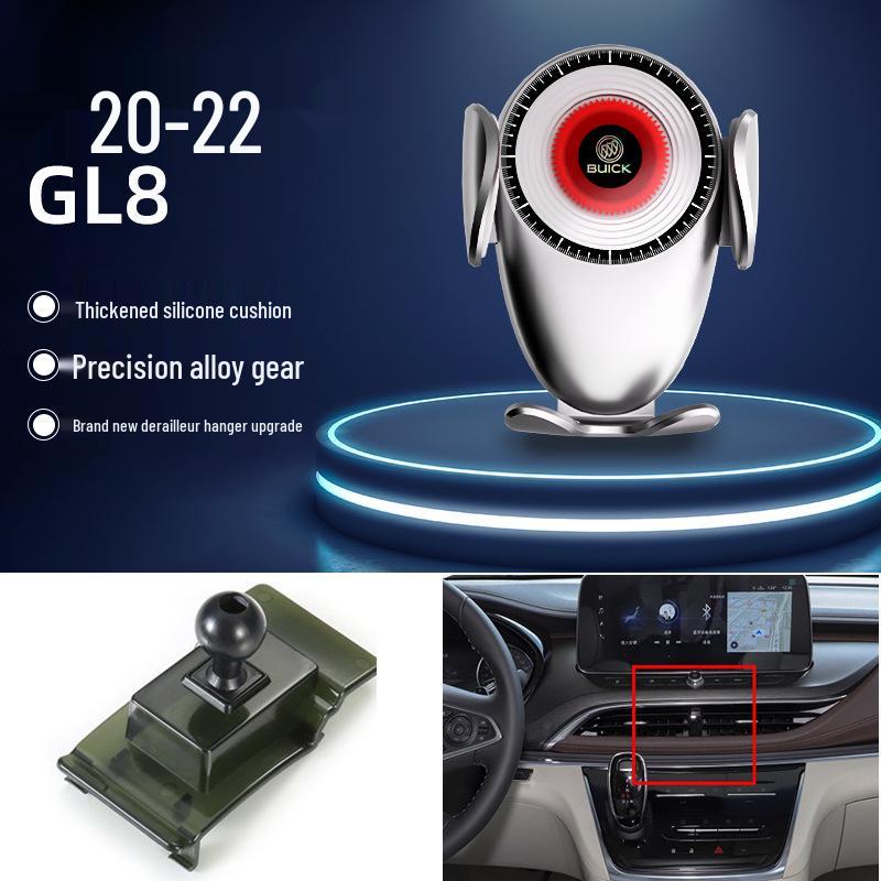 Buick Excelle Regal Verano GL8 Envision Car Phone Holder: New Navigation Gravity Mount