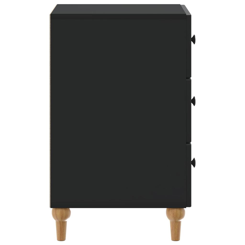 Nightstand Black 43 x 41 x 66.5 cm Particleboard