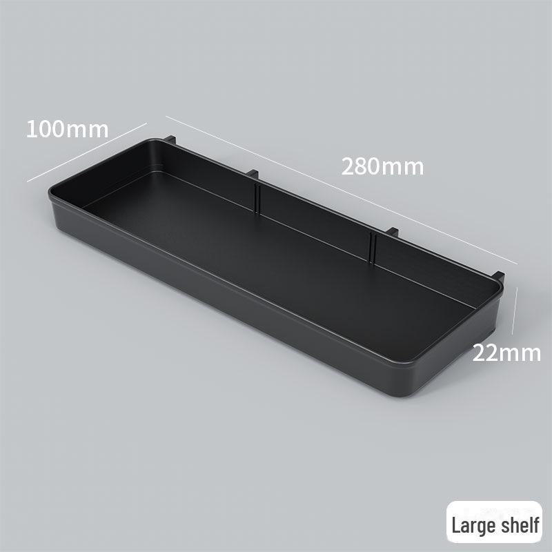 Punch-Free Perforated Board Rack with Accessories for Kitchen and Bedroom