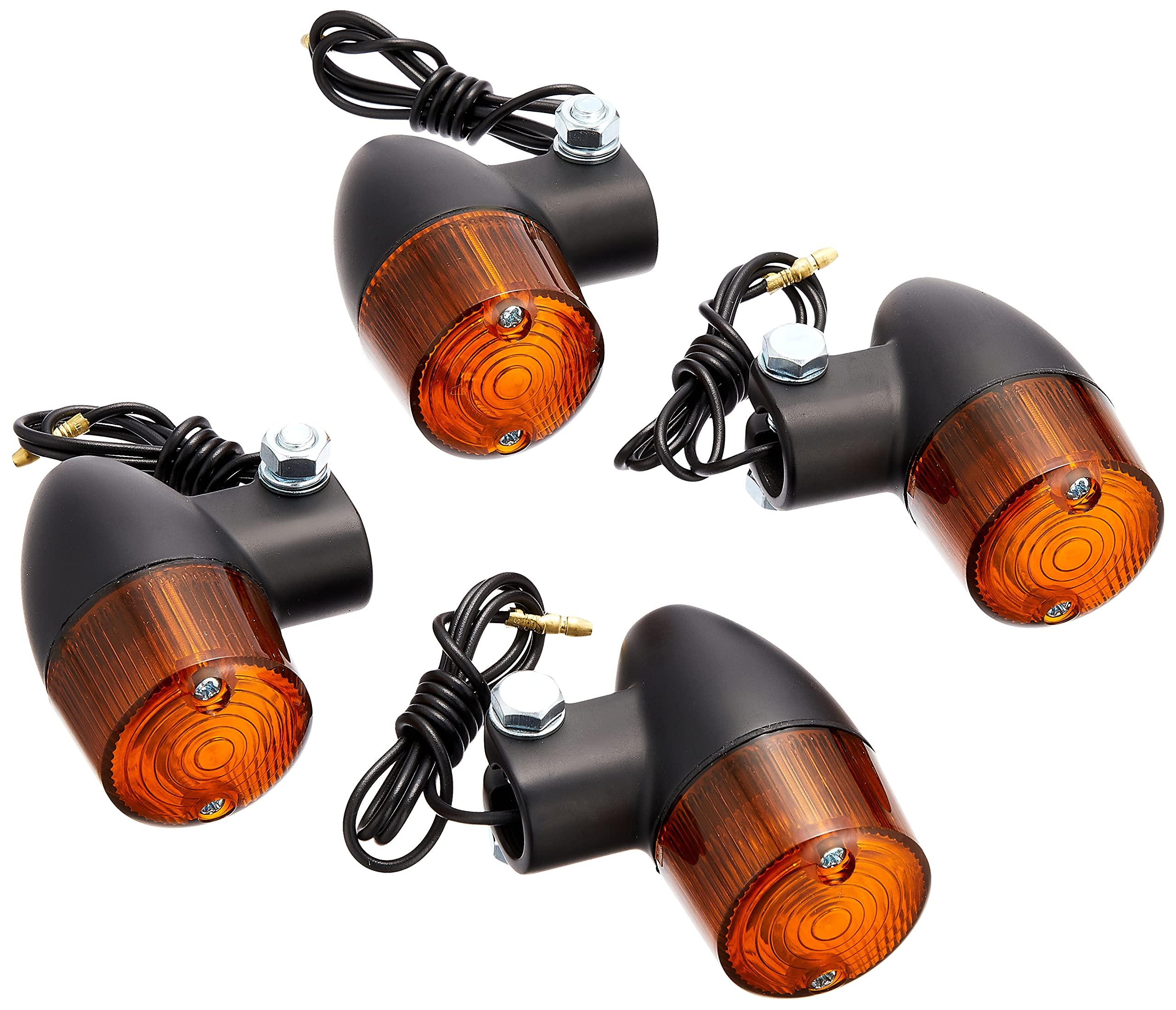 

KITACO Комплект поворотников Rocket Mini Ape 50 Ape 100 (Черный корпус/Янтарная линза) Обезьяна/Горилла 830-0402110