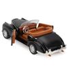 Miniature Car Classic Car Lighting Birthday Kids Toy, Look, Function, Gift, (Black)
