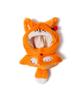 [WEGO] Plush Toy Clothes Cape 10cm Cute Plush Toy Clothes Gift Present Fan Activity Women's F Type A (Animal) Orange
