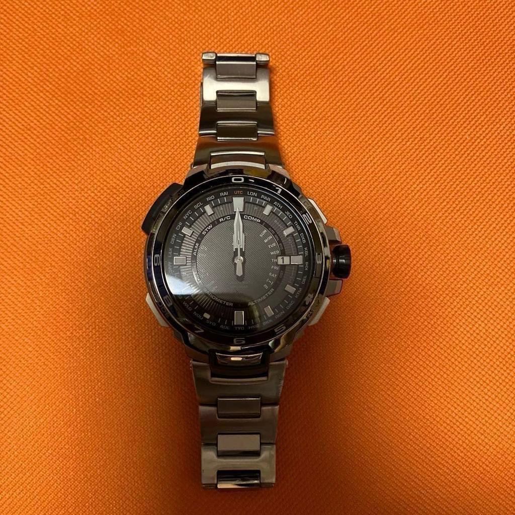 Used CASIO Casio PRX7000T Protrek Radio Solar *Currently undergoing manufacturer repair