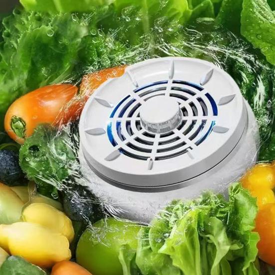 Fruit Vegetable Washing Machine IPX7 Waterproof Rechargeable Wireless Fruit Veggie Seafood Meat Cleaner Device Portable Wireless Purifier with 4 Modes