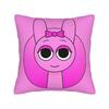 Sprunki Grey Oren Funbot Square Pillow Covers Polyester Home Beats Game Cushion Case Cool Home Decoration Pillowcase