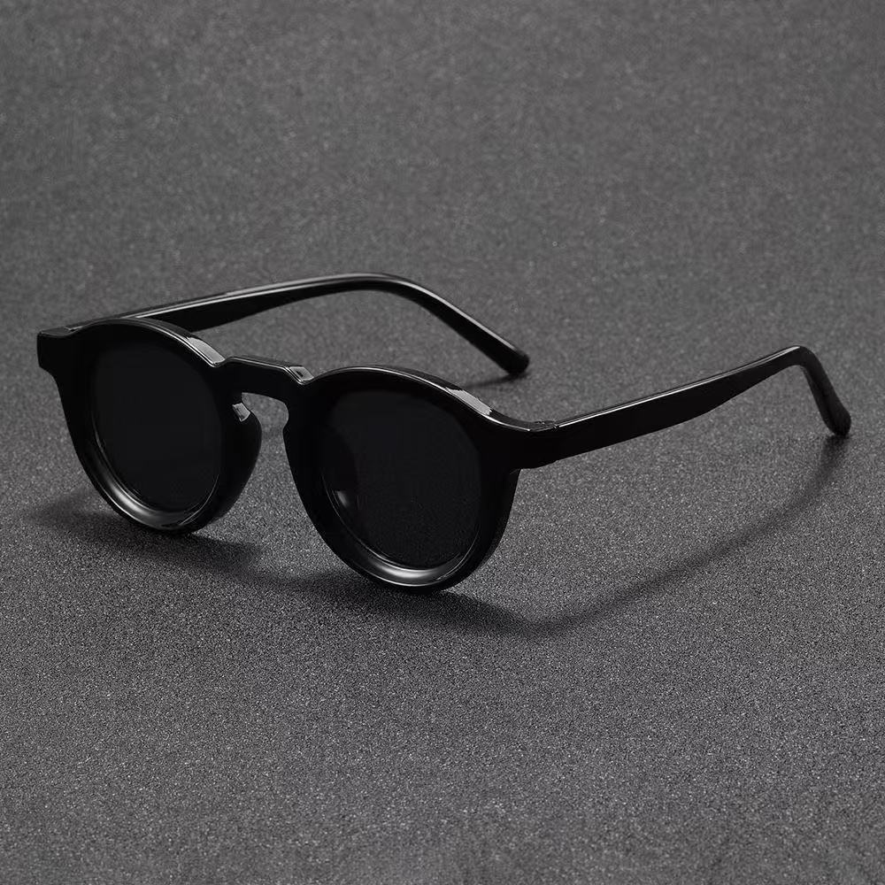 New Vintage Round Sunglasses Women Men Brand Circular Sun Glasses Female Oval Eyewear Sunglasses for Male Female Eyeglasses