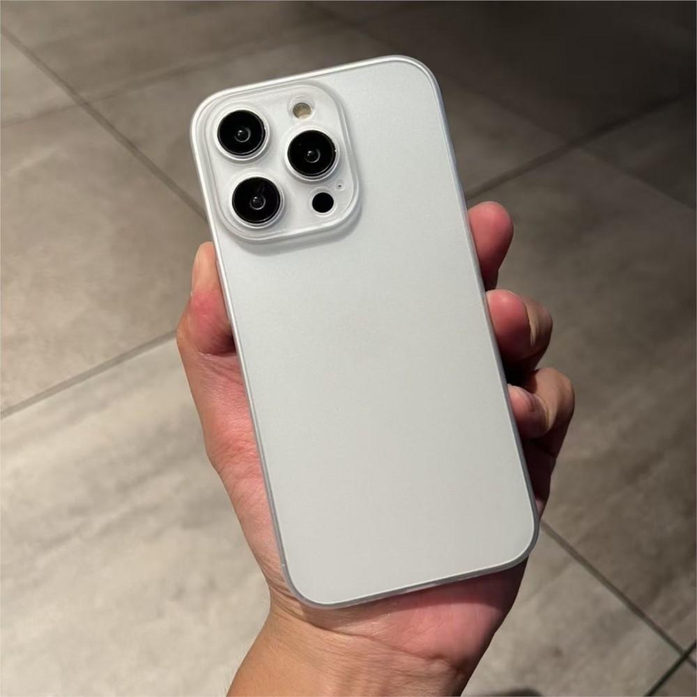 Ultra-thin All-inclusive PP Case for iPhone 11 12 13 14 15 16 17 Pro X XR Xs Max 12 13 mini 8 Plus SE 16E 17E Translucent Cover