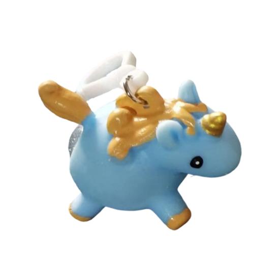 Squeeze Ball Keychain Soft Elastic TPR Decompression Toy Cute Animal Shape Pinchable Stress Relief Portable Anxiety Reducer Decoration