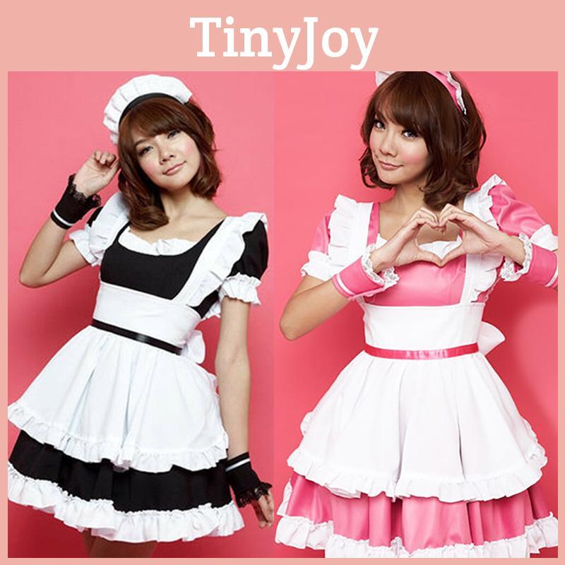 Charming Maid Uniform Princess Dress Suit Outfit For Womens Cosplay And Halloween Parties