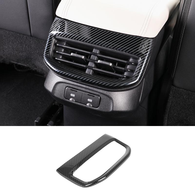 

Наклейка на заднее сиденье автомобиля, накладка на рамку кондиционера, отделка, декоративная наклейка для Haval H6 3-го поколения 2024 2024 2024 2024 GT PHEV