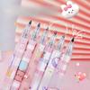 12pcs Cute Cartoon Neutral Pen Set Creative Student Pen Quick Dry Black Ink Kawaii Office School Stationery Cartoon Designs