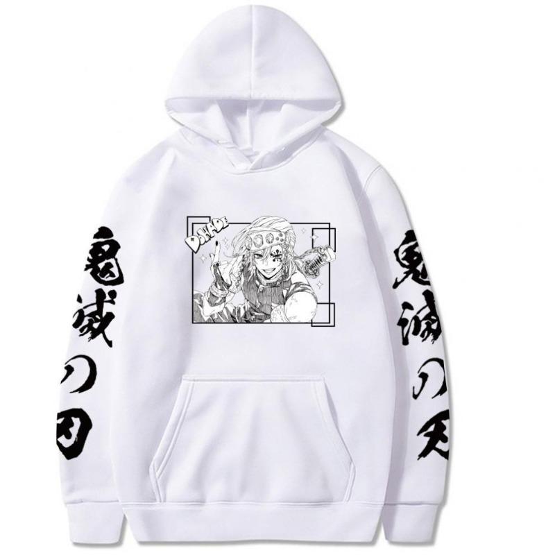 

Kimetsu No Yaiba Харадзюку Аниме Клинок, рассекающий демонов Толстовка Каваи Манга Узуй Тенген Крутая графика Толстовки Топы 2XL