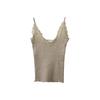 Lace suspender French chic knitted small vest women's inner white bottoming shirt new top summer wear