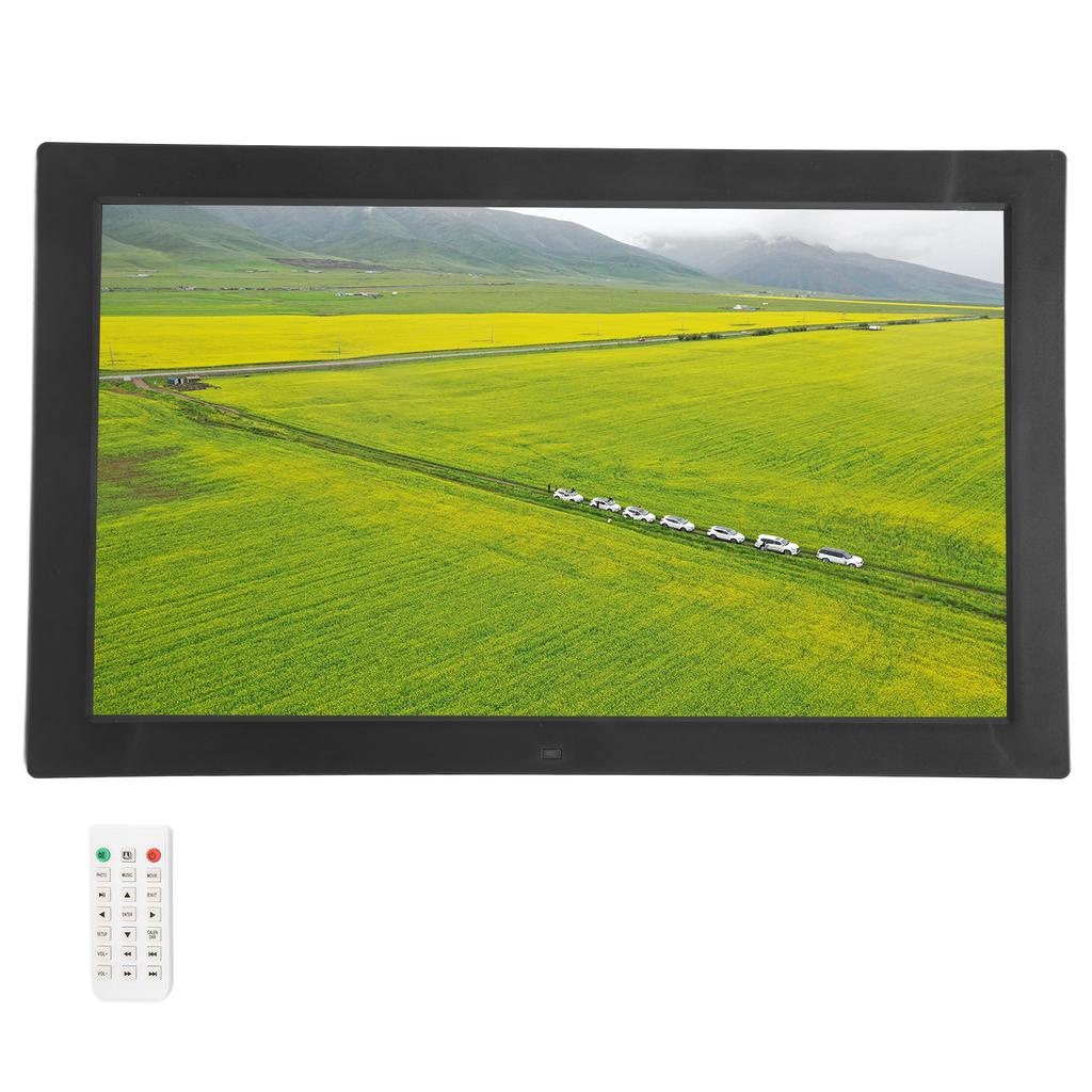 18.5 Inch Digital Photo Frame 1366x768 Resolution Electronic Wall Mountable Smart Picture Frame