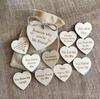 Unique Friendship Gift: Decorative Wood Chips with Custom Logo Available