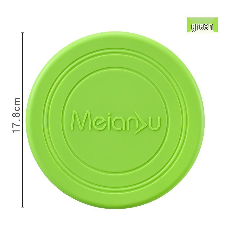 Meianju Floating Soft Frisbee for Dogs - Interactive, Water-Resistant Training Toy