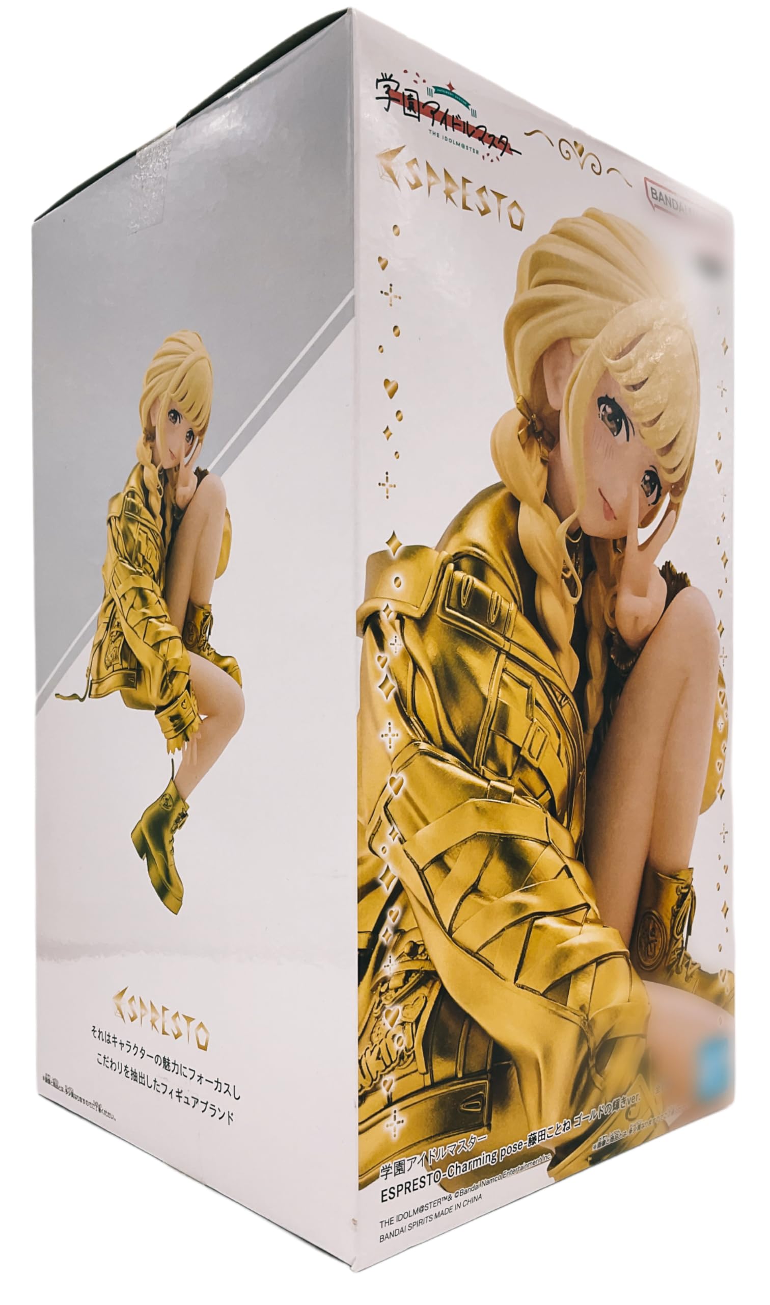 

Gakuen Idol Master Fujita Kotone Gold Shine Figure ESPRESTO-Charming pose- ver. золотой
