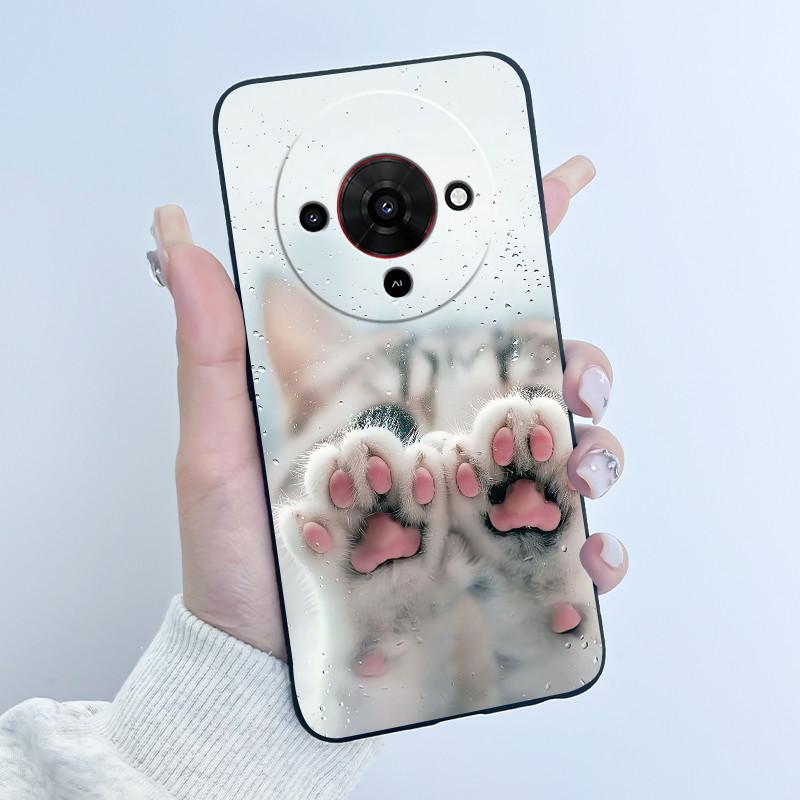 Phone Casing For ZTE Blade A76 5G Z2469N Soft Case Aesthetic Luxury Cute Cool Boys Girls Black Matte Shockproof Back Shell Cover