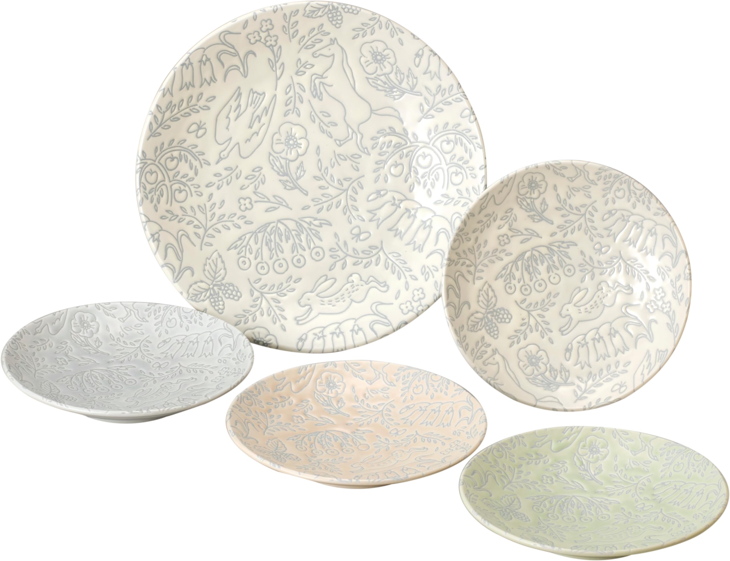 

maebata Erde Erde Набор посуды 52814 белый