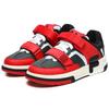 FILA Doppio Fabric Synthetic Leather TPU Fashion Casual Modern Low-Top Sneakers Men sneakers Black Red F12M241206FBF