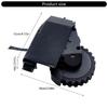 1Pair Upgraded Robot Vacuum Wheels With Spirals Hair Guard High Torque Motor Gear Vacuum Cleaner Spare Parts