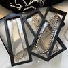 Suspension Box Sealed Film Jewelry Box Wenwan Jewelry Anti-Oxidation Stud Earrings Jewelry Necklace Display Storage Box