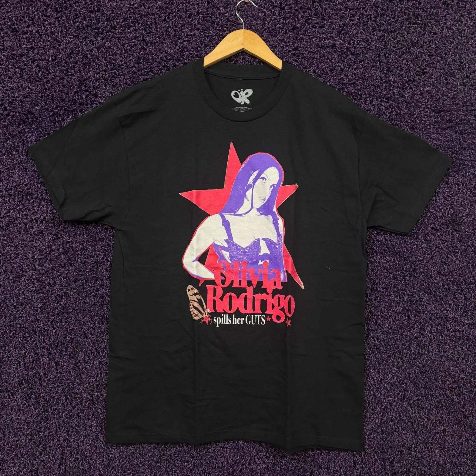 Olivia Rodrigo Spills Her Guts T-Shirt Size Large L
