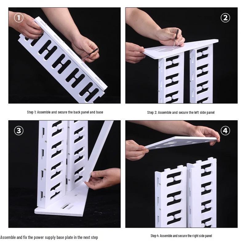 Multi-Camera Desktop & Floor Phone Holder with Charging Capability