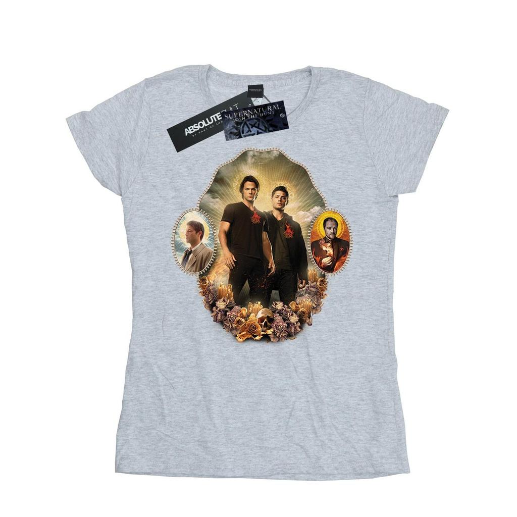 Supernatural Womens/Ladies Holy Shrine Cotton T-Shirt